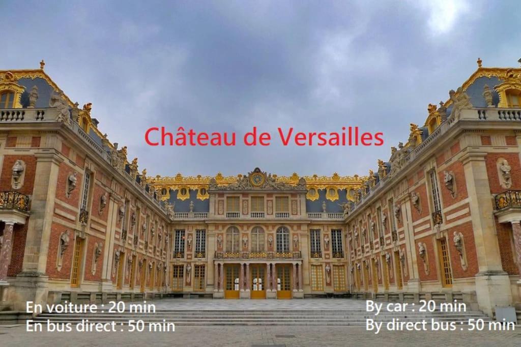 Appartement 4 Pieces - La Rose Des Yvelines - Classe 3 Etoiles Trappes Ngoại thất bức ảnh